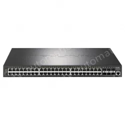 54 port 10 Gigabit uplink stacked Layer 3 managed PoE switches