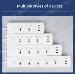 Single 5-plug USB 3m