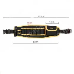 Yellow thickened tool belt bag partial bag