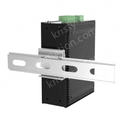 [100 Gigabit 4 Optical 4 Electrical] Ring Network Management Industrial Switch