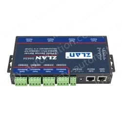 4 RS232 serial ports and 4 RS422/485 serial ports Serial Device Server