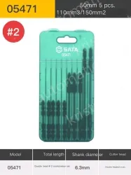 10Pcs Double Head Cross #2 Full length 50/110/150mm-05471