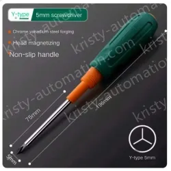 Y-shaped screwdriver 5mm