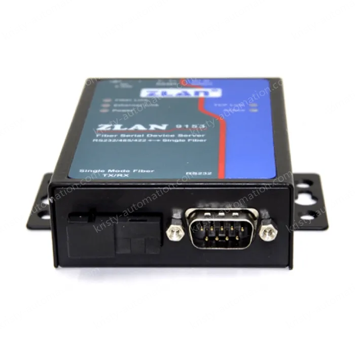 Serial server type optical fiber to serial port