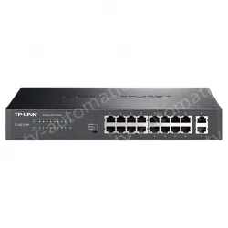 18 10/100/1000Base-T RJ45 ports Full Gigabit Ethernet PoE switch