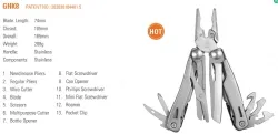 GHK8 Outdoor folding knife pliers, multifunctional pliers, knife camping equipment, tools, knife folding tactical pliers