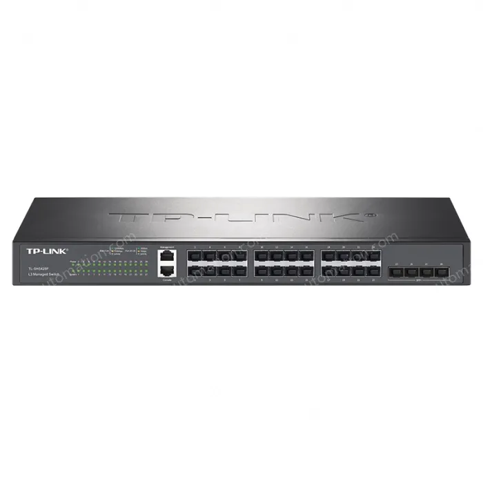 24 Gigabit SFP ports, 4 10 Gigabit SFP+ ports 10 Gigabit uplink Layer 3 network management switches