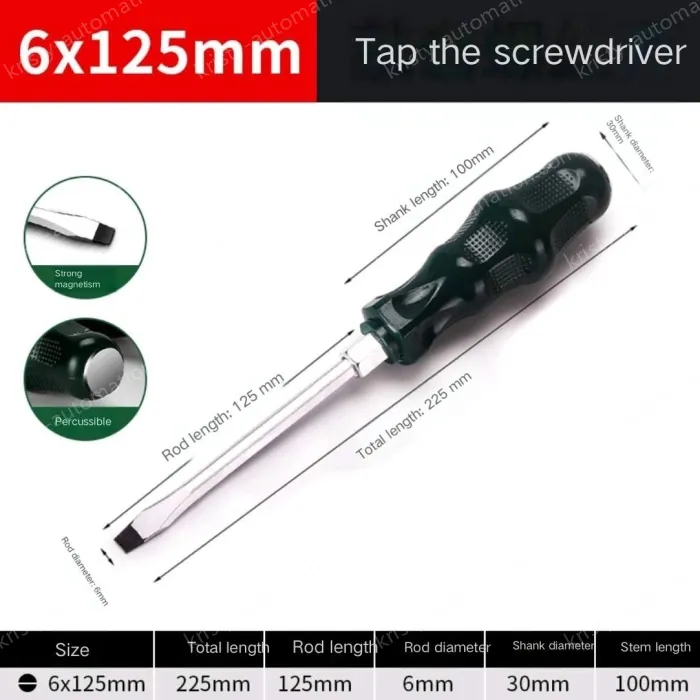 Piercing can be struck 6x125