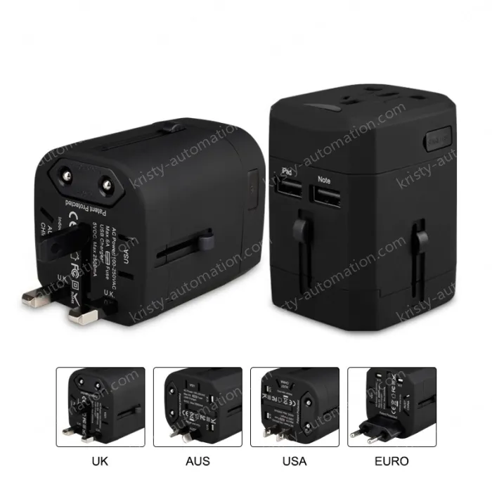 B2C hot sale Travel adapter KRUSB-WLG3334B