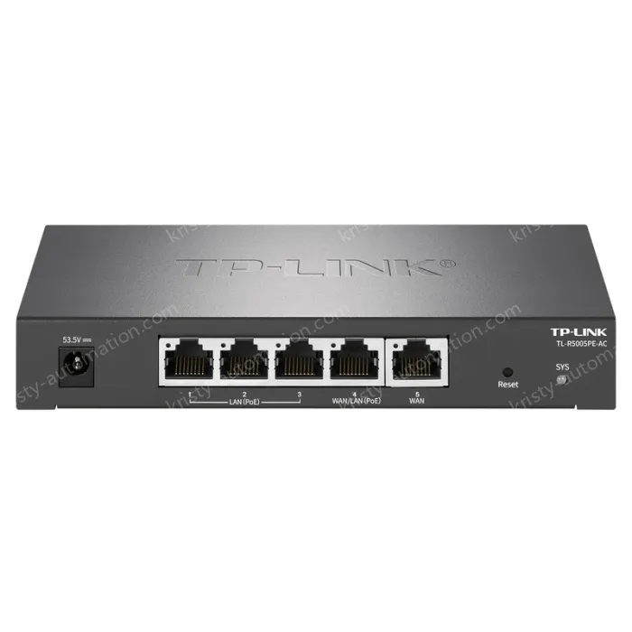 1WAN+1WAN/LAN+3LAN 2.5G PoE&middot; AC all-in-one router TL-R5005PE-AC