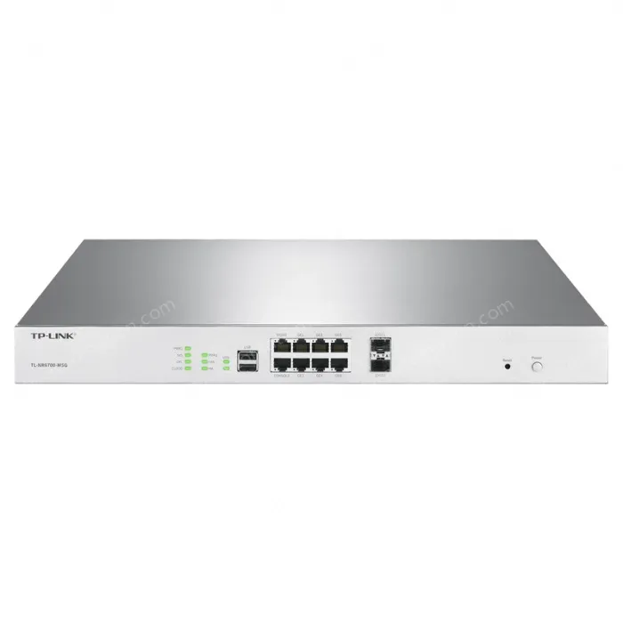 2 10G SFP+ fiber module expansion ports 6 RJ45 ports Multi-service integrated routing