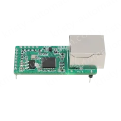 Low-cost serial-to-Ethernet module