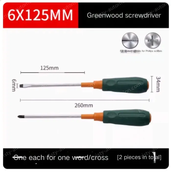 Phillips/flathead screwdriver 6*125