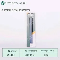 93411/3 Piece Mini Saw Blade 6"