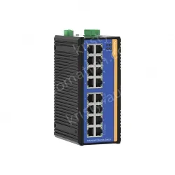 [100 Gigabit 16 Port] ring network management industrial switch