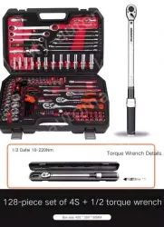 4S model anti-drop 128 pieces + torque wrench