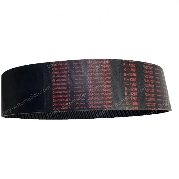 Continental single-sided rubber material herringbone synchronous belt