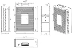 Unmanaged 8-port Industrial Ethernet POE Switch