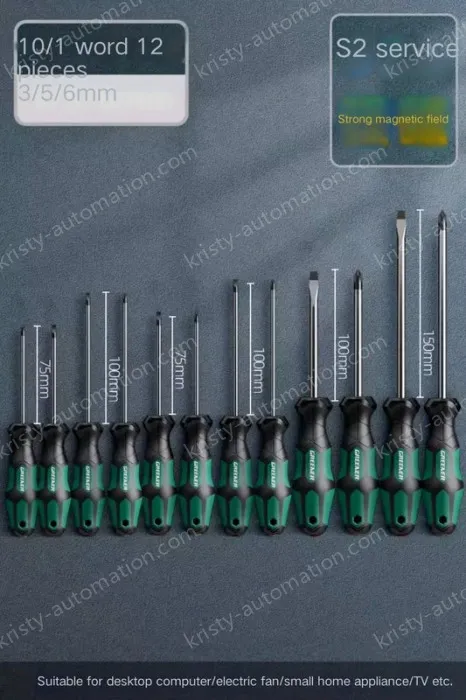 Set of 3/5/6mm 12 pcs