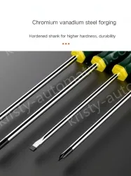 6&times;300mm slotted strong magnetic chromium vanadium steel