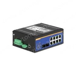 10 Ports Full Gigabit Layer 2 Managed DIN RAIL Industrial Ethernet PoE Switch