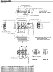 Air Slide Table MXS SeriesMXS8-40