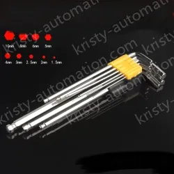 Nickel-plated extra-long ball joints - set of 9