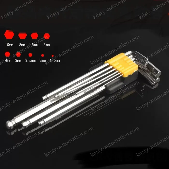 Nickel-plated extra-long ball joints - set of 9