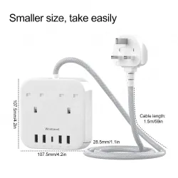 New Type C UK Power Strip