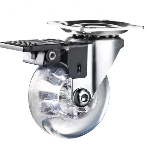 Silent spinner wheels 1.5-inch universal brakes