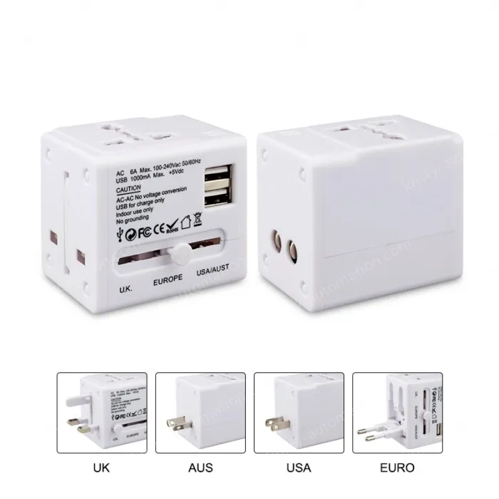 Gifts Hot sales travel adapter KRUSB-WLG3338B