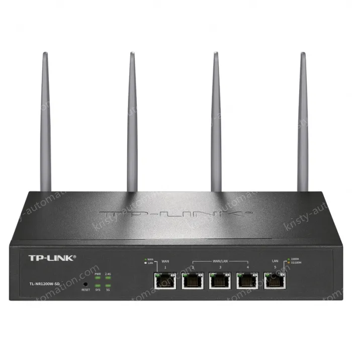 1 WAN+3 WAN/LAN+1 LAN Wireless routers for remote networking