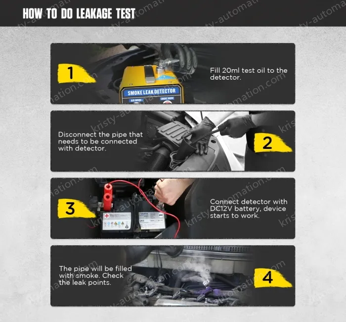 SDT205 Smoke Leak Detector