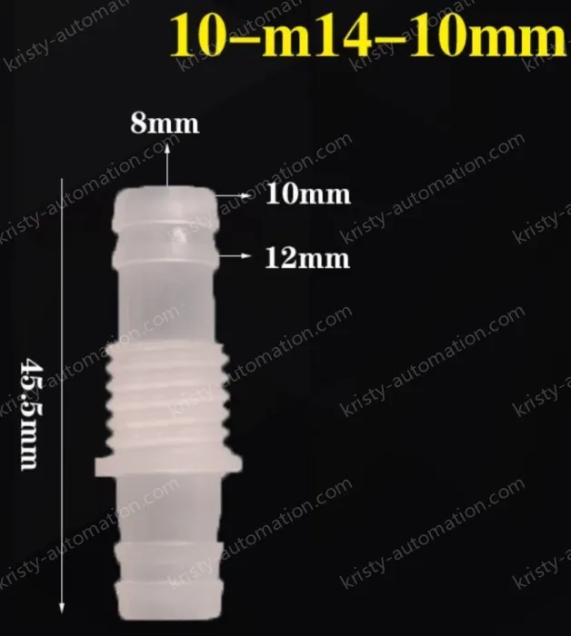 10-M14-10-Feed-through plastic connectors