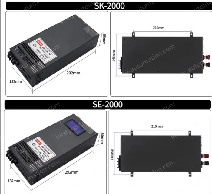 High-power switching power supply 2000W 60V