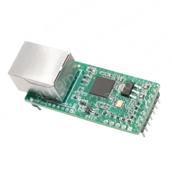 Low-cost serial-to-Ethernet module