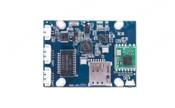 Dual-network port 4G wireless router module