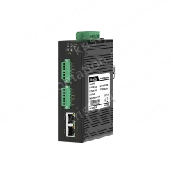 industrial-grade Modbus gateway 2-channel DIN-rail serial port server