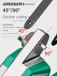 8/10/12 Adjustable Hacksaw Stand Comes with 1 hacksaw blade + 8 multi-function saw blades