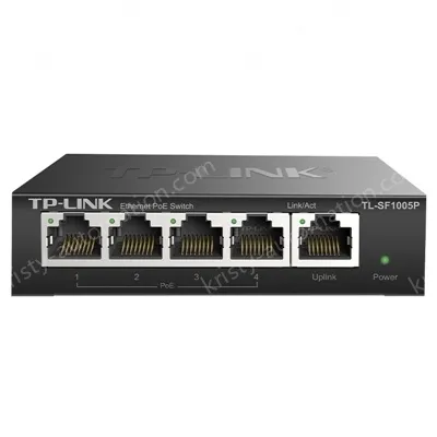5 port Ethernet PoE switch 4FE (PoE) + 1FE