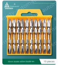 10 pieces of 65mm double truncated double ten