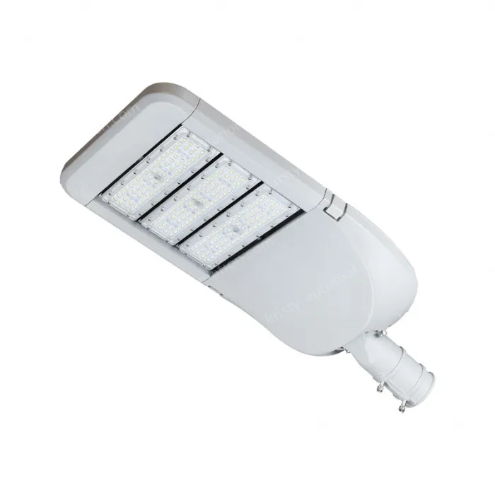Street light 250W municipal road street light single and double arm adjustable mains led street light head