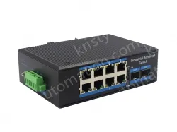 Unmanaged 8 Gigabit Electrical + 2 Gigabit SFP Industrial Ethernet Switch