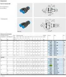 Push-in fitting QSY-10-6(FESTO)