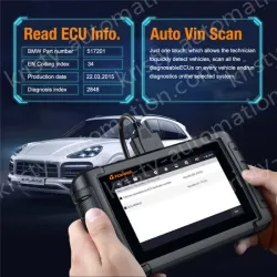 FOXWELL NT809 OBDII Automotive Full System Diagnostic Scanner Special Maintenance OBD Scanning Tool