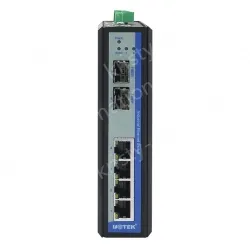 UOTEK UT-6406GM serial 4 Electrical Ports + 2 Optical Ports Full Gigabit Managed Ethernet Switch