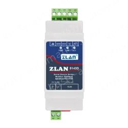 Rail-type serial server