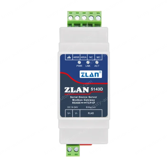 Rail-type serial server