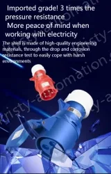 3 pole 16A receptacle