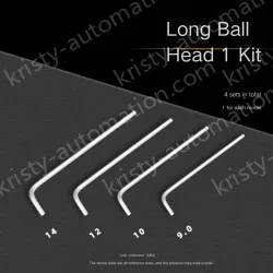 Nickel plating length [9+10+12+14mm] 1 set